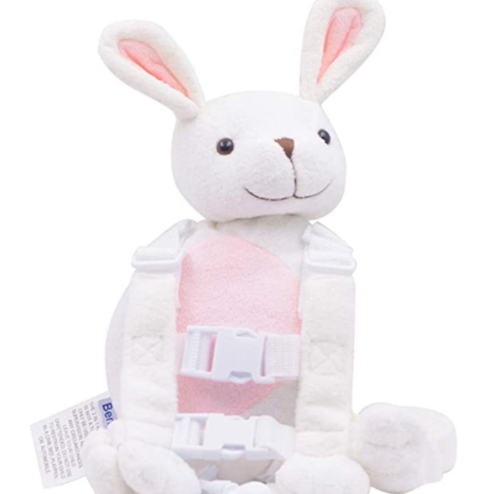 Berhapy 2 in 1 Heavenly Rabbit Toddler Safety Harness Backpack NWOT